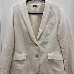 J. Crew Women's Off-White Blazer